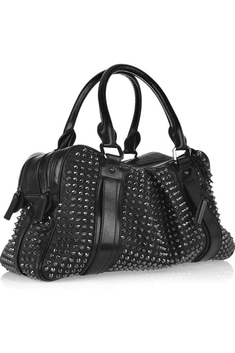 burberry warrior studded bag|Medium Knight Bag in Black .